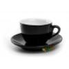 Rosa šálka cappuccino čierna 160 ml