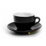 Rosa šálka cappuccino čierna 160 ml