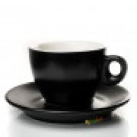 Giacinto šálka cappuccino čierna matná 195 ml