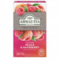 Ahmad Tea ovocný čaj malina s broskyňami 20 x 1,8 g