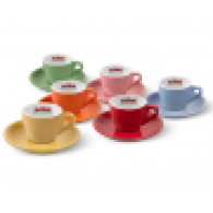 Musetti  šálky na espresso mix farieb 6 ks