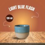 Keramická šálka Light Blue Flash (120ml)