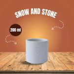 Keramická šálka Snow and stone (200ml)