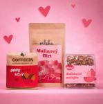Valentínsky set (200g kávy + Zaľúbená čajka 150g + 100g Malinový flirt)