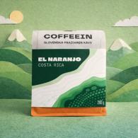 Costa Rica El Naranjo - stredné praženie (200 g, zrnková káva)