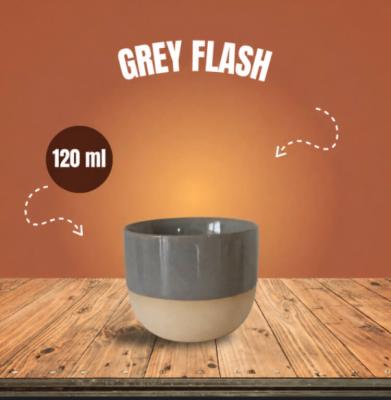Keramická šálka Grey Flash (120ml)