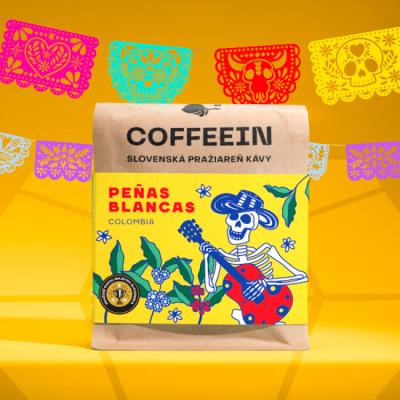 Colombia Peñas Blancas - stredné praženie (200 g, zrnková káva)