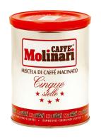 Molinari  FIVE STARS – 250 g, mletá