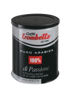 Trombetta 100% Arabica 250g,mletá v plechovici