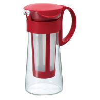 Kávovar na prípravu studenej kávy Hario Mizudashi (600 ml, červený)