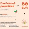 Darčeková poukážka na kávu COFFEEIN - 50 eur