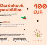 Darčeková poukážka na kávu COFFEEIN - 100 eur